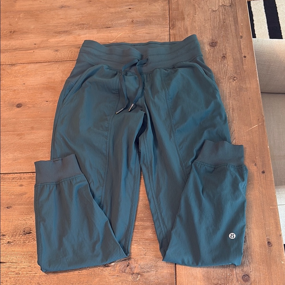 Teal Drawstring Athletic Pants